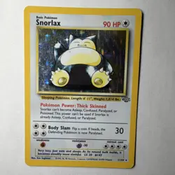 Snorlax 11/64 Jungle Holo Rare Unlimited Pokemon TCG - Image 1