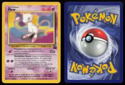 Mew 8 Promo Wizards Black Star Promos Pokemon LP - Image 3