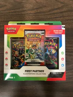 Pokemon TCG First Partner Illustration Collection Series 1 Sealed box - Image 1