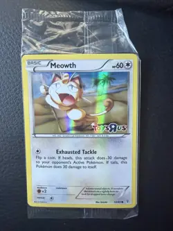 Meowth Toys R Us Promo 053/083 Holo Promo Sealed Pokemon - Image 1