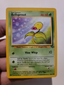 Pokemon TCG Card Vintage 1999 WOTC Game Freak Nintendo Wizards 90s Bellsprout - Image 1