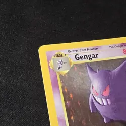 Pokemon TCG Gengar 5/62 Fossil Set UNLIMITED Holofoil Rare - Image 5