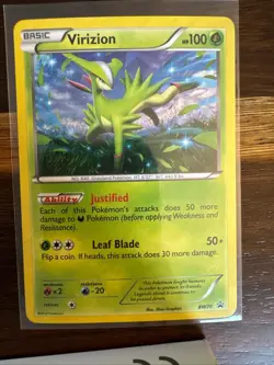 Virizion - BW70 BW70 Holo Promo Black And White Promo Pokemon Holo Near Mint - Image 1