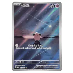 Cleffa 202/197 Pokemon TCG Obsidian Flames Illustration Rare Near Mint - Image 1