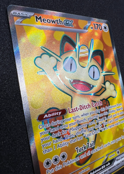 Pokemon TCG: Meowth ex 107/088 Me03 Perfect order NM-Full Art - Image 4