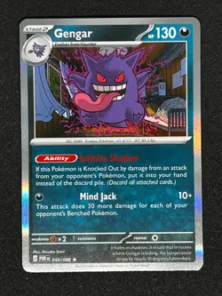 Gengar 050/088 - Reverse Holo Rare - Pokemon TCG: Perfect Order - English NM - Image 1