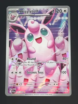 Pokemon TCG ME02: Phantasmal Flames Wigglytuff - 105/094 Illustration Rare NM/M - Image 1
