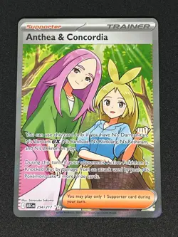 Pokemon TCG Anthea and Concordia 254/217 Ascended Heroes Full Art Trainer - Image 1