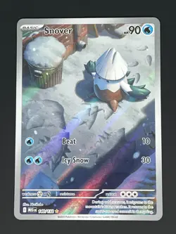 Snover 140/132 (NM) - ME01: Mega Evolution - Illustration Rare - Pokemon TCG - Image 1