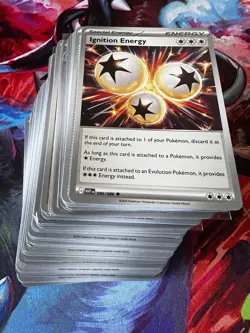 Pokemon White Flare Base Set Lot Near Complete H + RH Some Poke/No Master Ball - Image 2