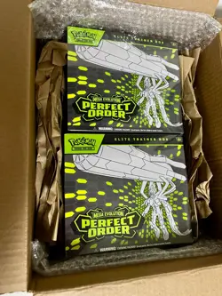 Perfect Order Elite Trainer Box ETB Lot of 2 New/Sealed Pokemon - Ready to Ship - Image 5