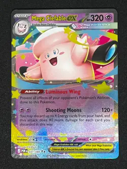 Pokemon Perfect Order Mega Clefable EX 031/088 ENGLISH NM - Image 1