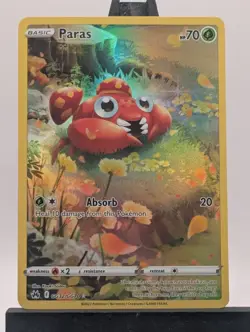 2023 Pokemon SWSH #GG32/GG70 Paras FA Crown Zenith Mint - Image 1