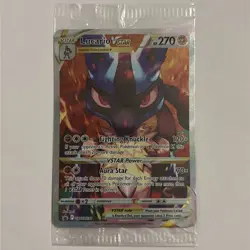 Pokemon Holo Lucario VSTAR - SWSH291 - SWSH Black Star Promo - Sealed - Image 1