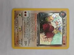Pokemon TCG Dark Dugtrio Team Rocket 6/82 Holo Rare 2000 50 HP - Image 2