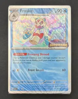 Pokemon Twilight Masquerade Prerelease Deck Froslass 117 - Sealed - Image 1