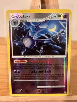 Pokemon TCG Reverse Holo Crobat Lv45 Mysterious Treasures 23/123 Excellent L/P - Image 2