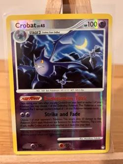 Pokemon TCG Reverse Holo Crobat Lv45 Mysterious Treasures 23/123 Excellent L/P - Image 3