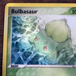 Bulbasaur 55/112 | XY FireRed & LeafGreen | Non-Holo Pokemon TCG 2004 Vintage LP - Image 2