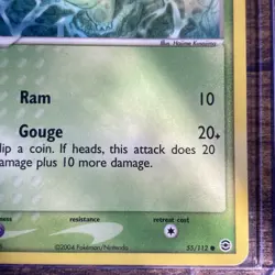 Bulbasaur 55/112 | XY FireRed & LeafGreen | Non-Holo Pokemon TCG 2004 Vintage LP - Image 4