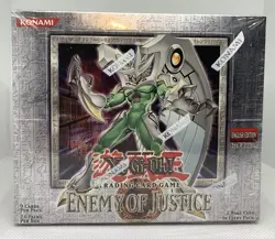 YU-GI-OH Enemy Of Justice Booster Box 1st Edition F/S (103835 Hobby) - Image 1