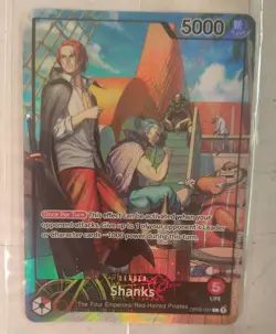 Shanks OP09-001 One Piece PSA Limited Edition Promo Card July 2025 Sealed - Image 1