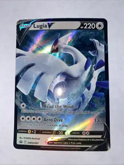 Pokemon Card TCG - Lugia V SWSH301 Black Star Promo Sword & Shield - Image 1