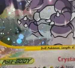 Pokemon Card Nidoking Holo 150/147 Crystal Holo 2002 Aquapolis MP - Image 4