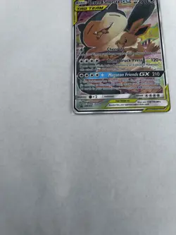 Pokemon TCG Eevee & Snorlax GX SM169 Holo Card MP Condition - Image 2