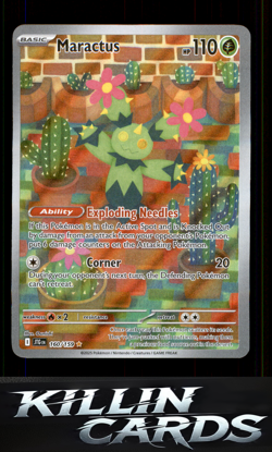 Maractus - 160/159 160/159 Pokemon Illustration Rare SV09: Journey Together Card - Image 1