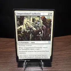 Unquestioned Authority Uncommon MAGIC MTG CARD - MP - Image 2