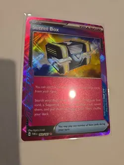 Pokemon TCG Secret Box 163/167 Twilight Masquerade Ace Holo Card NM Condition - Image 1