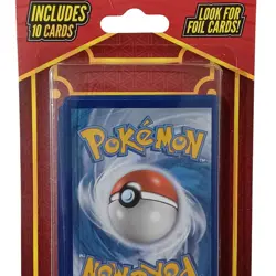 POKEMON Pack of 10 Cards Look for Foil Card Factory Sealed UNOPENED MJ Holding - Image 3