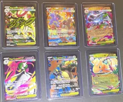 Pokemon Mega Kangaskhan Ex Special Illustration Rare + 5 Card Double Rare Lot - Image 1