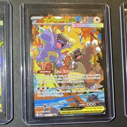 Pokemon Mega Kangaskhan Ex Special Illustration Rare + 5 Card Double Rare Lot - Image 2