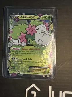 Pokemon TCG Black Star Promo Holo Card Shaymin EX XY148 Generations - Image 1