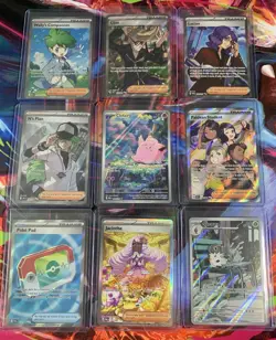 Pokemon Card TCG Lot Jacinthe SIR Clefairy IR Poke Pad Full Art & More! NM/Mint - Image 1