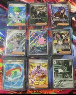 Pokemon Card TCG Lot Jacinthe SIR Clefairy IR Poke Pad Full Art & More! NM/Mint - Image 2
