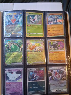 Pokemon Card Collection Binder, Vintage, Eevee, pikachu, Full Art - Image 2