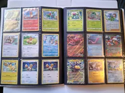 Pokemon Card Collection Binder, Vintage, Eevee, pikachu, Full Art - Image 3