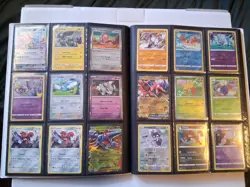 Pokemon Card Collection Binder, Vintage, Eevee, pikachu, Full Art - Image 4