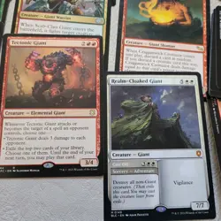 Deck of Magic Commander Cards = Palladia-Mors, the Ruiner Tribal ***GIANTS's*** - Image 4