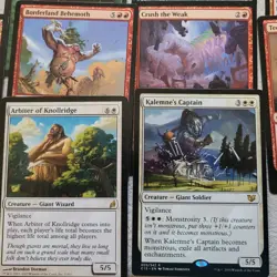 Deck of Magic Commander Cards = Palladia-Mors, the Ruiner Tribal ***GIANTS's*** - Image 5