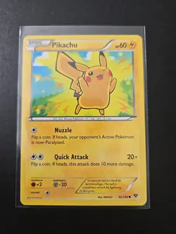 Pokemon Pikachu TCG XY Card 42/146 Regular Common - Image 1