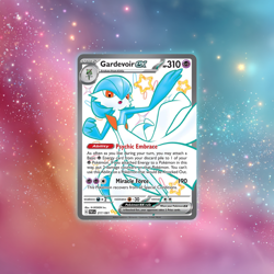 Gardevoir ex 217/091 Full Art | Paldean Fates Pokemon Card NM - Image 1