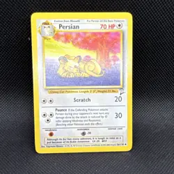 Pokemon TCG Persian 70 HP Uncommon Stage 1 Base Set 2 Card 56/130 Regular M/NM - Image 1