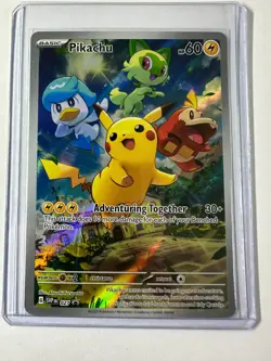 Pikachu 027 Sv: Scarlet & Violet Promo Cards Holo - Image 1