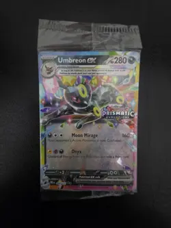 Umbreon EX 060/131 Prismatic Evolutions Stamped Promo Pokemon Card - NM SEALED - Image 1