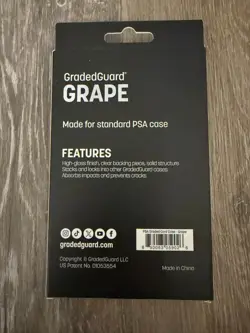 Graded Guard Grape PSA Card Protector Limited Edition New Sealed - Image 2