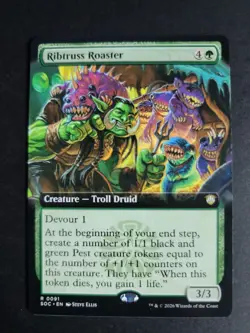 Ribtruss Roaster (Extended Art) Rare MTG Secrets of Strixhaven Commander - Image 1